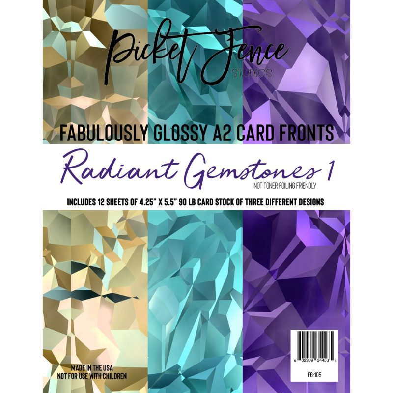 FG 105RadiantGemstonesGlossyCardFronts