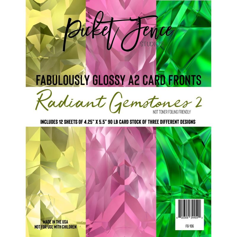 FG 106RadiantGemstonesGlossyCardFronts