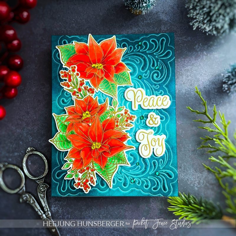 PFS Peaceful Christmas Flowers HH A1