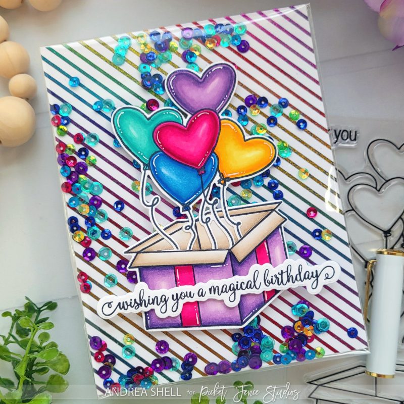 Striped Rainbow Fab Toner Foil As 1b