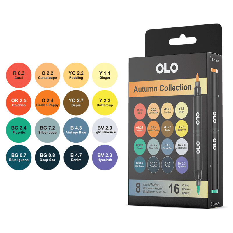 autumn collection olo markers 396357