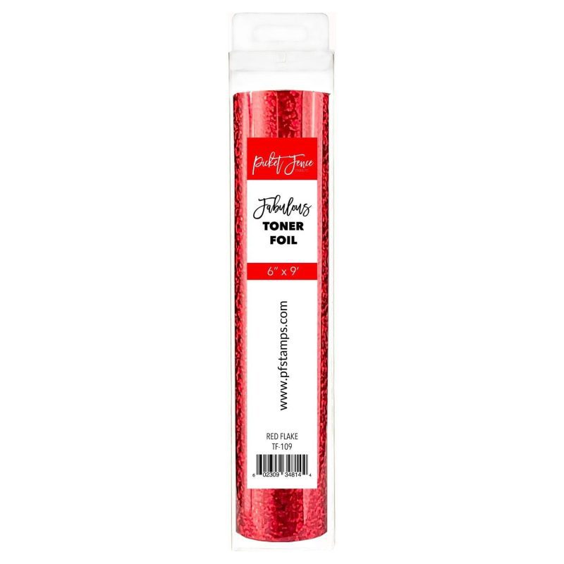 fabulous toner foil red flake 981802