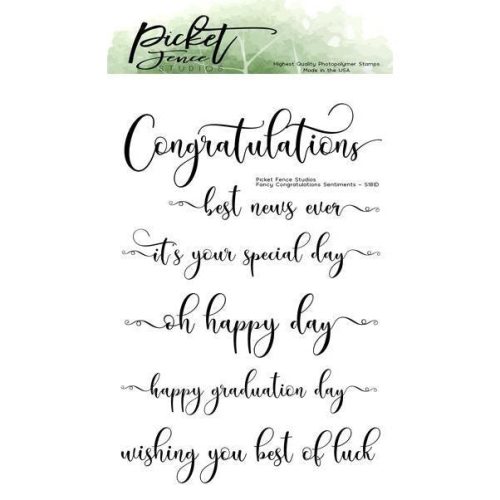 fancy congratulations sentiments coordinating dies 666024