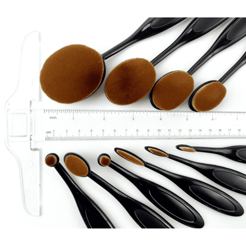 life changing blender brush set 6x6 bonus stencil 680961