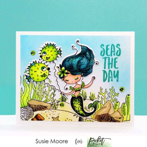 mermaid dear coordinating die 556422