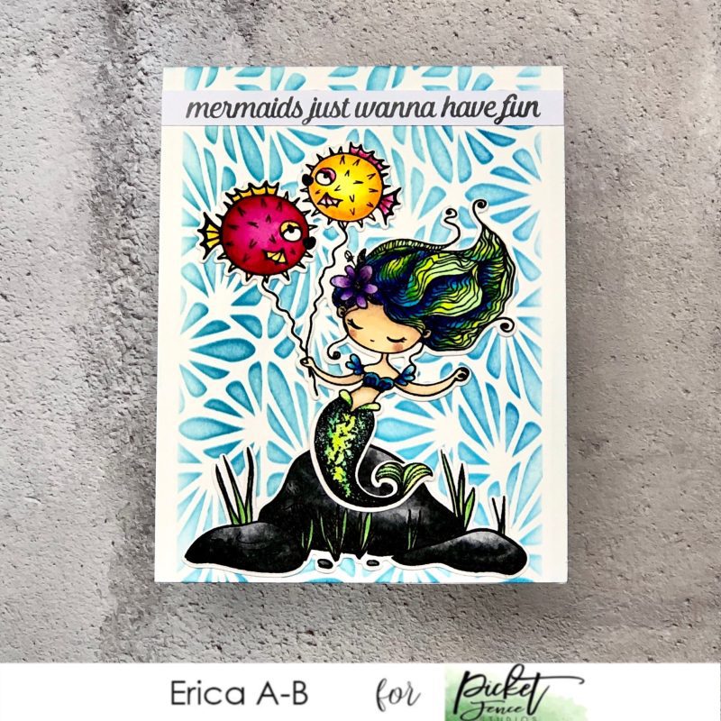 mermaid dear coordinating die 966511