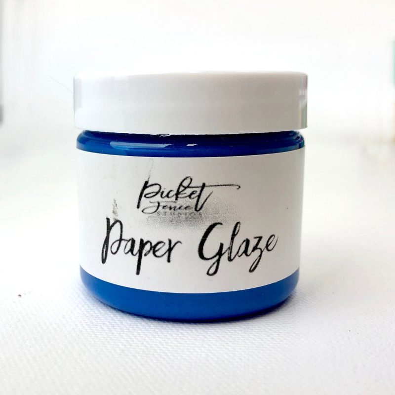 paper glaze cornflower blue 108602