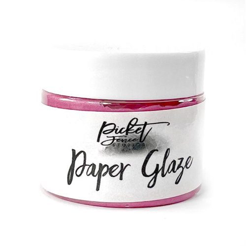 paper glaze velvet pink tinsel 954324