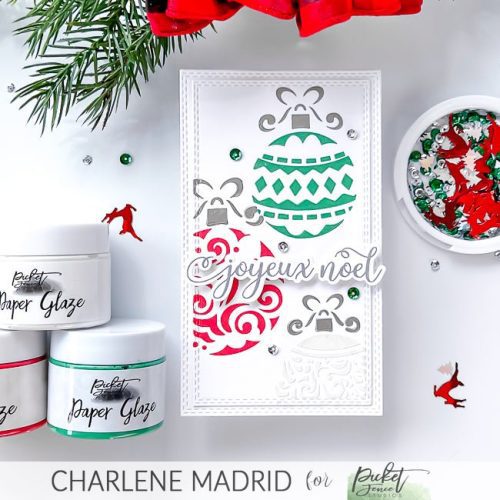 paper glaze velvet winter snowfall 888884