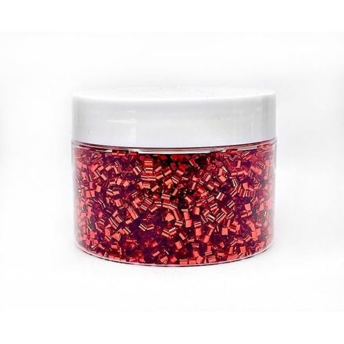 shaker garnish metallic red 503765