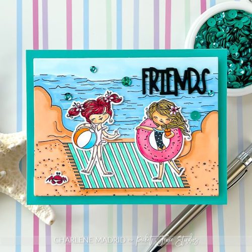 summer beach friends dear 619898