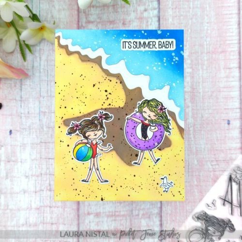 summer beach friends dear coordinating die 918696