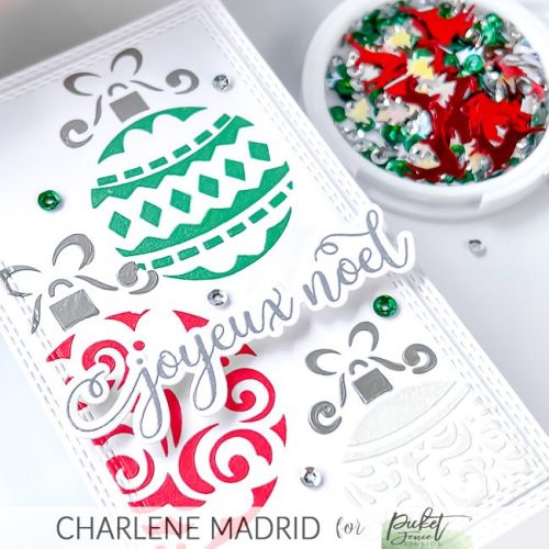 swanky christmas sentiments coordinating die 665772