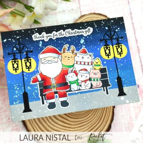 swanky christmas sentiments coordinating die 962322