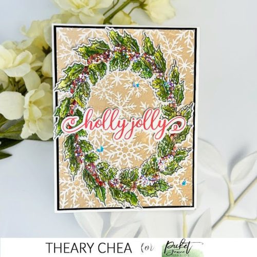 welcome winter wreath coordinating die 877737